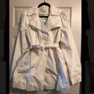 Elevenses from Anthropologie white Ladies jacket